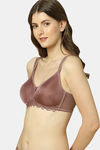 Triumph Double Layered Non Wired Full Coverage Minimiser Bra - Rose Brown — thumbnail 3